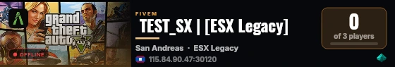  TEST_SX | [ESX Legacy] live status badge