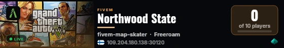 Northwood State live status badge