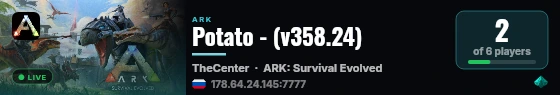 Potato - (v358.24) live status badge