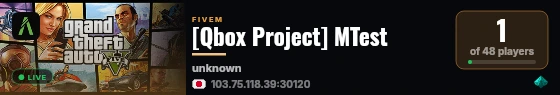 [Qbox Project] MTest live status badge