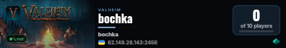 bochka live status badge