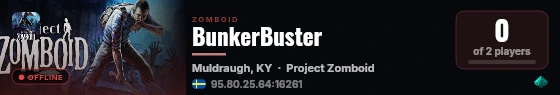 BunkerBuster live status badge
