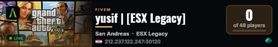 yusif | [ESX Legacy] live status badge