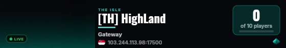 My New Server by SurvivalServers.com live status badge