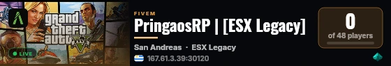 PringaosRP live status badge