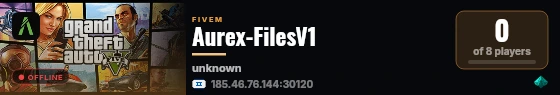 Aurex-FilesV1 live status badge