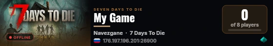My Game live status badge