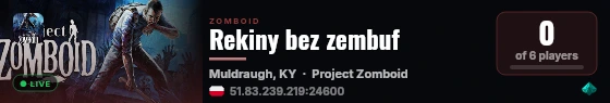 Rekiny bez zembuf live status badge