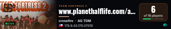 www.planethalflife.com/agmod live status badge