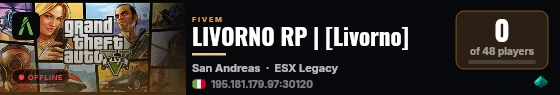 LIVORNO RP | [Livorno] live status badge