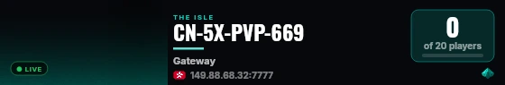 CN-5X-PVP-669 live status badge