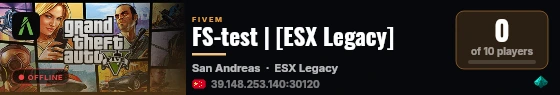 FS-test | [ESX Legacy] live status badge