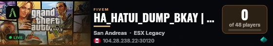 HA_HATUI_DUMP_BKAY | [ESX Legacy] live status badge