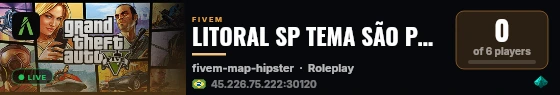 LITORAL SP TEMA SÃO PAULO live status badge