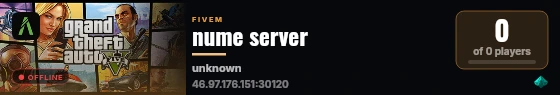 nume server live status badge