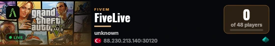 FiveLive live status badge