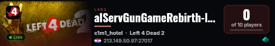 alServGunGameRebirth-level-up live status badge