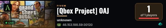 [Qbox Project] OAJ live status badge