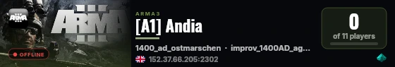 [A1] Andia live status badge
