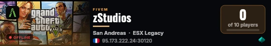 zStudios live status badge
