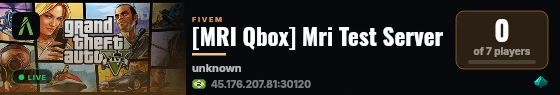 [MRI Qbox] Mri Test Server live status badge