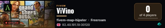 ViVino live status badge
