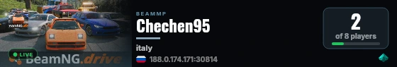 Chechen95 live status badge
