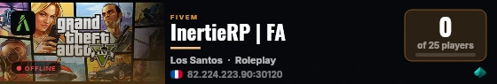 InertieRP | FA live status badge