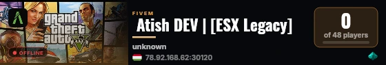  Atish DEV | [ESX Legacy] live status badge