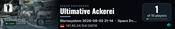 Ultimative Ackerei live status badge