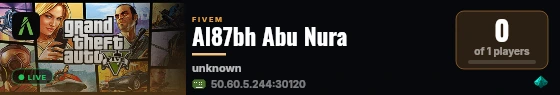 Al87bh Abu Nura live status badge