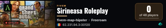 Sirineasa Roleplay live status badge