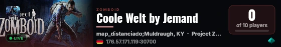 Coole Welt by Jemand live status badge