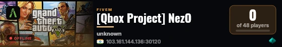 [Qbox Project] NezO live status badge