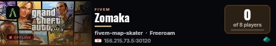 Zomaka live status badge