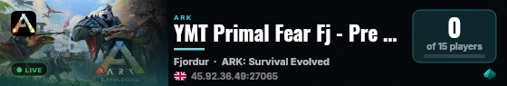 YMT Primal Fear Fj - Pre - (v358.24) live status badge
