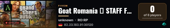 Goat Romania ✘ STAFF FREE live status badge