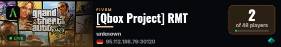 [Qbox Project] RMT live status badge