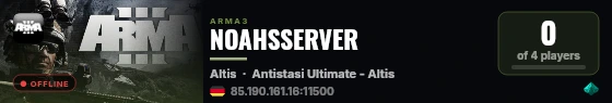 NOAHSSERVER live status badge