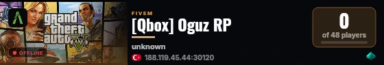 [Qbox] Oguz RP live status badge