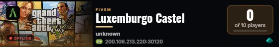 Luxemburgo Castel live status badge