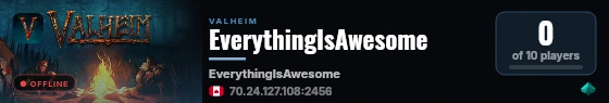 EverythingIsAwesome live status badge