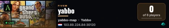 yabbo live status badge