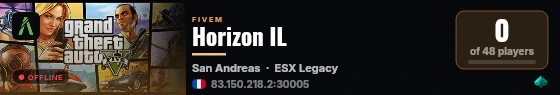 Horizon IL live status badge