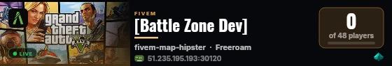 [Battle Zone Dev] live status badge