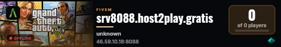 srv8088.host2play.gratis live status badge