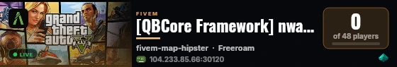 [QBCore Framework] nwaf6 tm live status badge