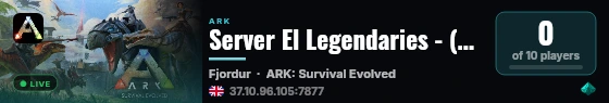 Server El Legendaries - (v358.24) live status badge