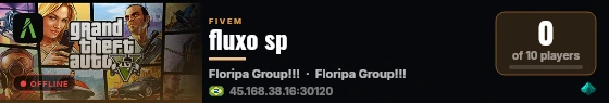 fluxo sp live status badge
