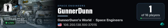 GunnerDunn live status badge